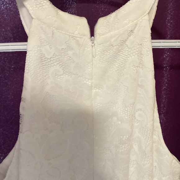 Dressystar Hi-Low Floral Lace Dress. Size Medium - Picture 6 of 12